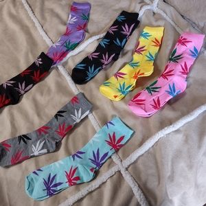 Sweet Leaf socks